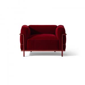 Sillón 3 Fauteuil Grand Confort _Edición Limitada Rojo