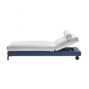 Ray Outdoor Fabric Lounger