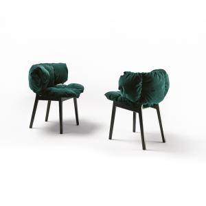 Blue Velvet Chair